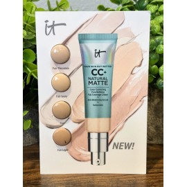 IT Cosmetics Your Skin But Better CC+ Juego de muestra mate natural - Tonos justos