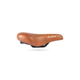 Via Veneto Bazam - Bicycle Saddle Vintage Volare City Ergofit by Bassano Selle, Made in Italy, Comfortable and Ergonomic Retro Saddle for Bicycles and City Bikes, Adult Men Women Unisex, Colour