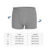 Ropa Interior de Incontinencia para Hombres, Bragas de Algodón Transpirables,