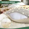 Gaeymy Cushion Cover 40 x 40 cm, Christmas Cushion Cover