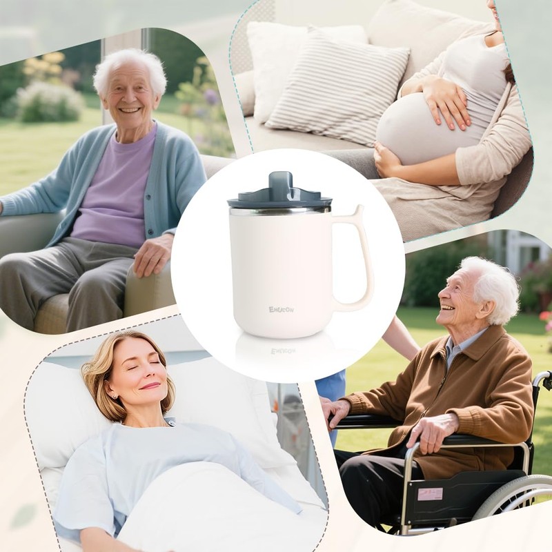 EZHOISLING Dysphagia Regulating Drinking Cups for Swallowing Difficulty - with
