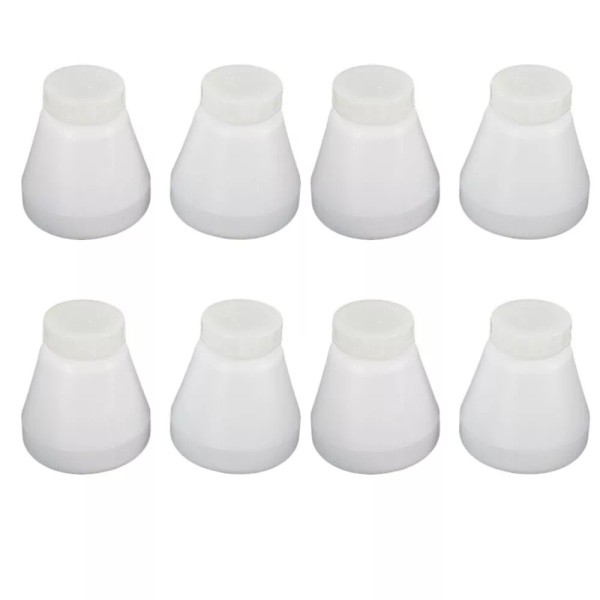 Unbranded 8Pcs Bottles Hopper Cup For Powder Coating System Sprayer