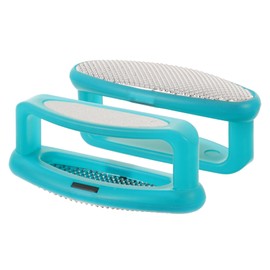 minkissy 2pcs Stainless Steel Foot Rub Cracked Pedicure Remover Callus Heels Spa Dry Sander Feet Foot File for Dead Skin Stainless Steel Foot File Foot Scrubber File Foot Files