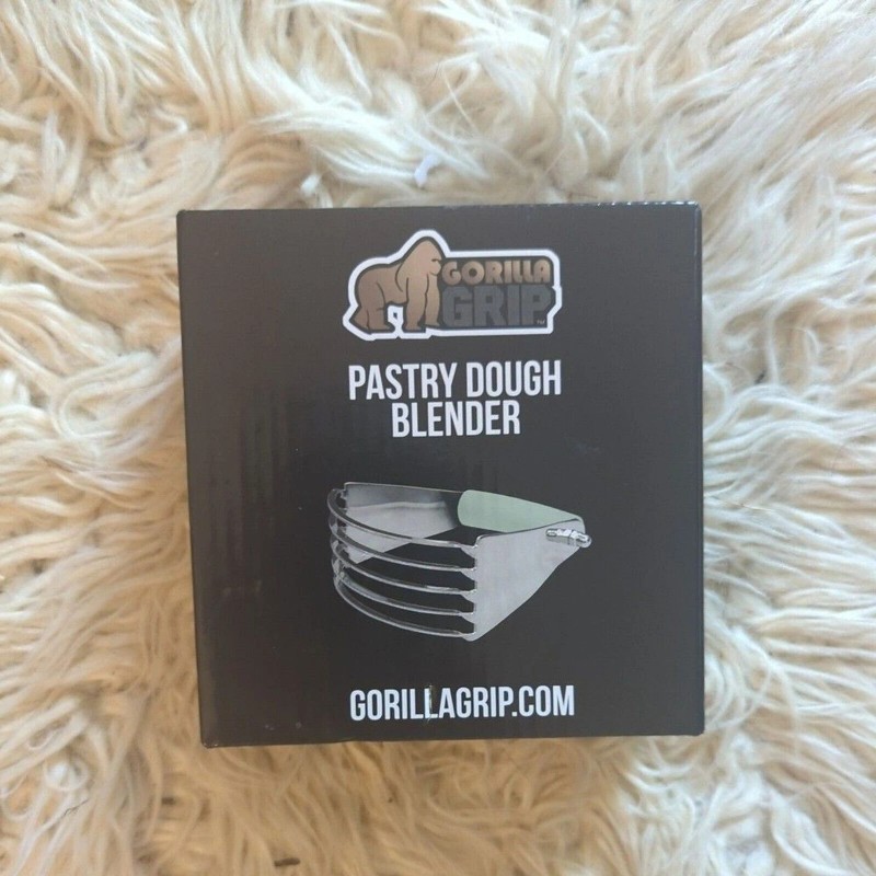 Gorilla Grip Pastry Dough Blender and Butter Cutter Thick Sharp