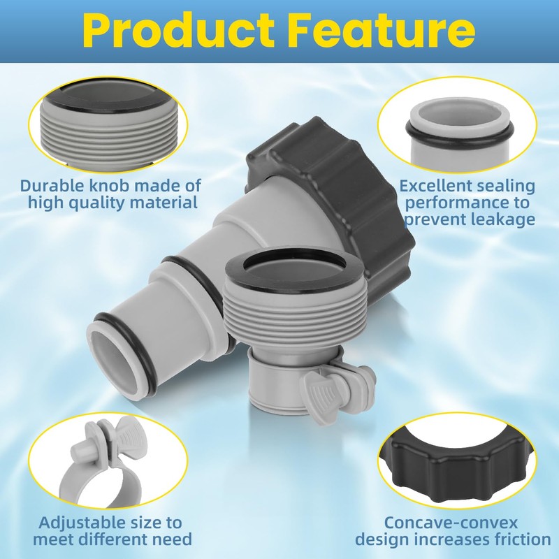 Pool Hose Adapter Type A/B for Intex, Pool Pump Hose