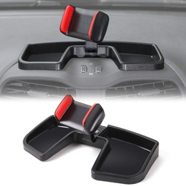 CheroCar Kit de soporte para teléfono celular con caja de almacenamiento para Jeep Renegade 2015-2021 (soporte para teléfono-B)