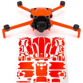 WRAPGRADE Full Wrap Skin Seal for DJI Mini 5 Pro (Neon Orange)