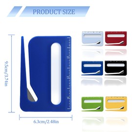 2025 Upgraded Magnetic Envelope Opener with Magnifier, 6pcs