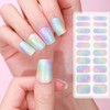 TailaiMei Semi Cured Gel Nail Strips - 20 Pcs Gel