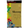 DecorRack 2 Round Tablecloths -BPA- Free Plastic, 84 inch, Dining