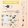 Chickens Retractable Lanyard Badge Holder - 2PCS Cute Flower Chickens