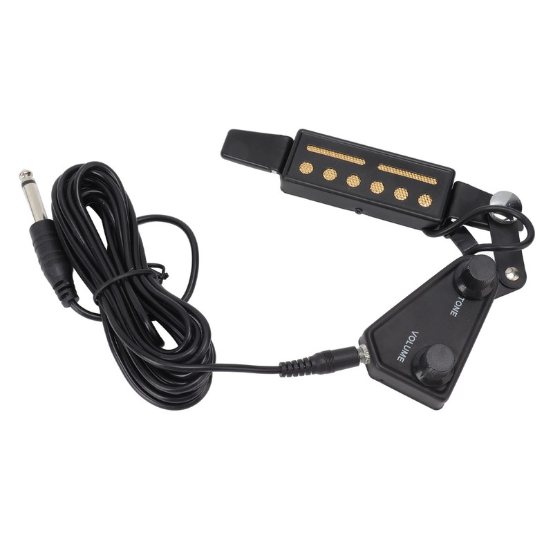 Soundhole Pickup Volume Tone Control 6 Hole Guitar Pickup for