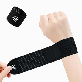 Wrist Supporter [Elastic Pressure/Lightweight Breathable] Tendon Sheath Joint Fixed Wrist Supporter Thin, Injury Prevention, Wrist Support, Ultra-thin, Sweat Absorbent, Quick Drying, Pressure