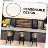 Outanaya Bar Stool Floor Protectors Bar Stool Base Ring 3pcs