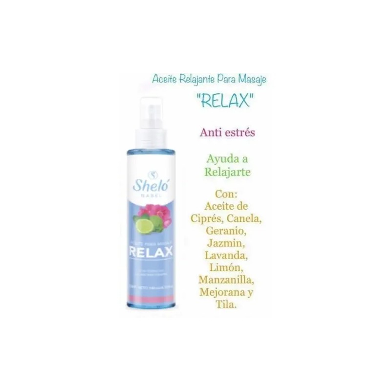 Aceite Masaje De Hierbas Aceite Relax aceite Splash Shelo