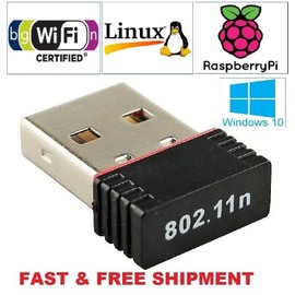 Unbranded/Generic 2 x New Realtek USB Wireless 802.11B/G/N LAN Card WiFi Network Adapter RTL8188
