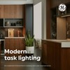 GE LED HD+ Undercabinet Puck Light Fixture, Linkable Plug-in Fixtures