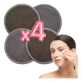Cuidado Facial Esponja Almohadilla Desmaquillante 4pz F                                                                                               