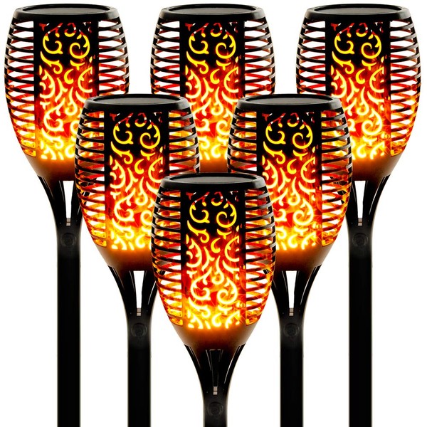 Walensee Super Large Size Solar Lights Outdoor Upgraded 43"(6 Pack)