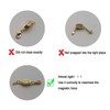 Built-in Safety Locking Magnetic Jewelry Clasp for Necklace and Bracelet