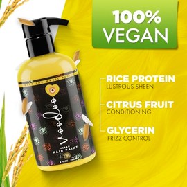 MOEHAIR Pintura Semi Permanente para El Cabello Amarillo Vudú(Sunny) 8Oz | Tinte para El Cabello Amarillo Vegano y Libre de Crueldad | Sin Amoníaco, Sulfato y Parabenos | Tinte para El Cabello Interme