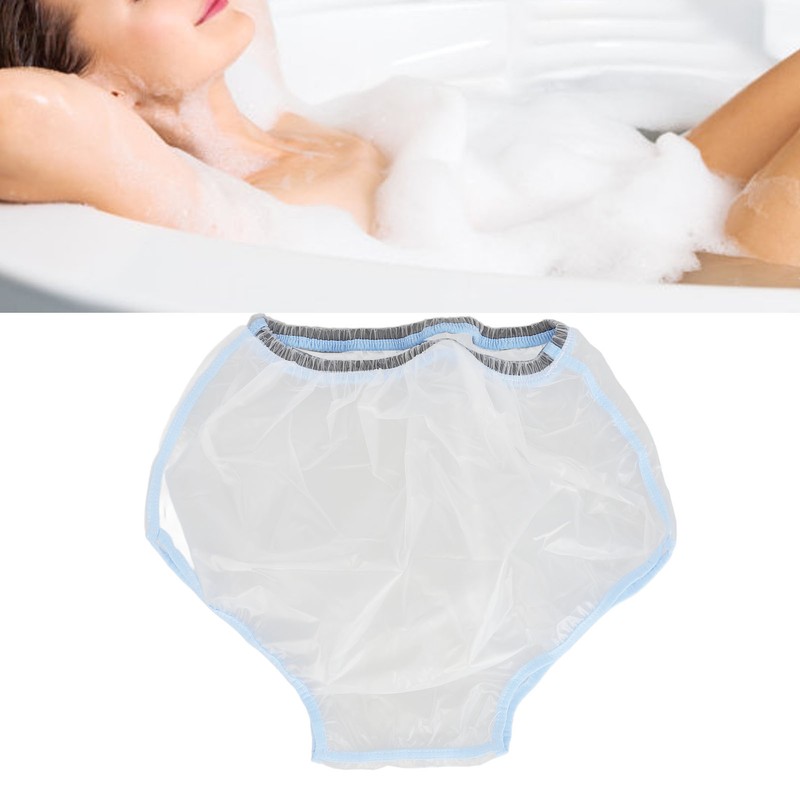 Bath Waterproof Underwear Reusable Unisex Postoperation Incontinence Hemorrhoids Shower Cover