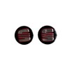 BLACK RED Chrome For Fits Seat Remote Key Fob Sticker