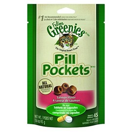 S&M Nutec, LLC (Greenies), Greenies Pill Pockets for Cats - Salmon