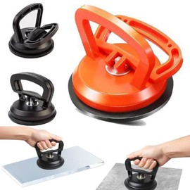 3 Piezas Ventosas Para Carro Para Saca Golpes Y Abolladuras, Diseño En Colores 1 Naranja Y 2 Negro, Kit Desabollador De Coche, Para Eliminar Abolladuras En Vehículos, Vidrio Y Azulejos Móviles