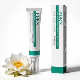 PDRN Hidratante para rostro con ácido hialurónico, crema hidratante para el cuidado de la piel, 1.0 fl oz, soporte de barrera con colágeno y niacinami