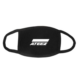 ATEEZ 100% Cotton Face Mask Double Layer Washable Reusuable