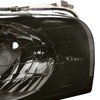DNA Motoring HL-OH-DR02-SM-CL1 Smoke Lens Clear Corner Headlights Compatible with