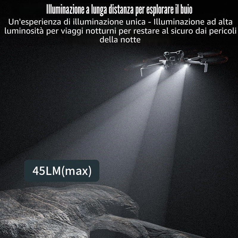 LICHIFIT Mini5 Pro Drone Searchlight Luce Notturna per DJI Mini