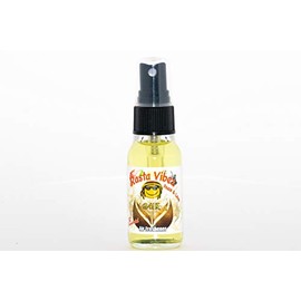 Rasta Vibez 24K Type Air Freshener - 100% Ultra Concentrated Oil Based Spray - Ideal for Bathroom, Home, Car, Office & More - Long Lasting Effects - 1oz Bottle