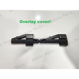 Toyota 1PC 4X4 4 X 4 Matte BLACKOUT EMBLEM BADGE OVERLAYS SET 2022+ TUNDRA OEM