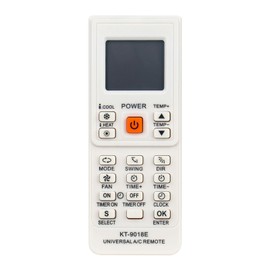 ROLLGAN KT-9018E Relaced Remote Control Fit for Universal AC Remote 5000 in 1