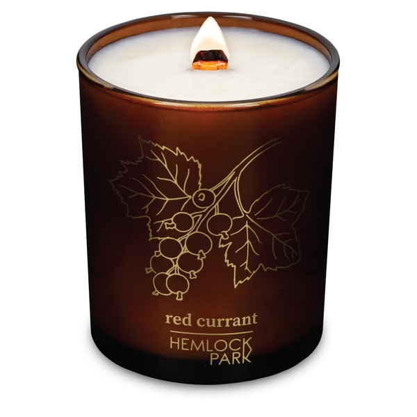 Hemlock Park Hemlock Park Wood Wick Candle Handcrafted with Natural