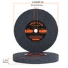 AmaCupid Brushed Nylon Fiber Buffing Wheels 8 Inch 5P Hardness.