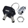 Namvo 12mm Stainless Steel Key Lock 102 for Key Switch