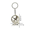 PSL The Hunger Games Movie Catching Fire Mockingjay Metal Keychain