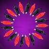 Akozon Crocodile Clips, 20pcs 35MM Metal Alligator Clip Crocodile Electrical