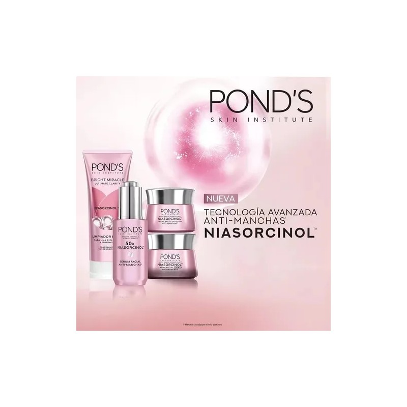 Kit Tratamiento Facial Ponds Antimanchas Niasorcinol 4pzas
