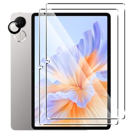 Tieeyivv Schutzfolie für Honor Pad V9 für Panzerglas und Kamera Schutzglas Vollständige Abdeckung Displayschutzfolie, Bläschenfrei, 9H Härte, Anti-Fingerabdruck