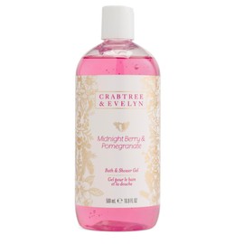 Crabtree & Evelyn Midnight Berry & Pomegranate Body Wash Shower Gel 16.9 fl oz