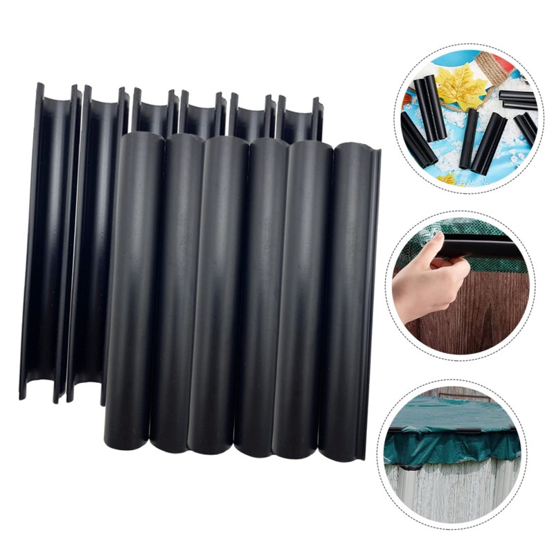 Levemolo 24pcs Wear-Resistant Pool Cover Clips Fixators for Above Ground