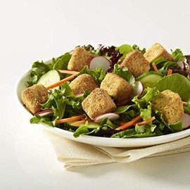 Fresh Gourmet Texas Toast Butter and Garlic Croutons, 2.5 Pound -- 4 per case.