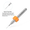 uxcell PCB Drill Bits 0.25mm Tungsten Carbide Rotary Tool Jewelry