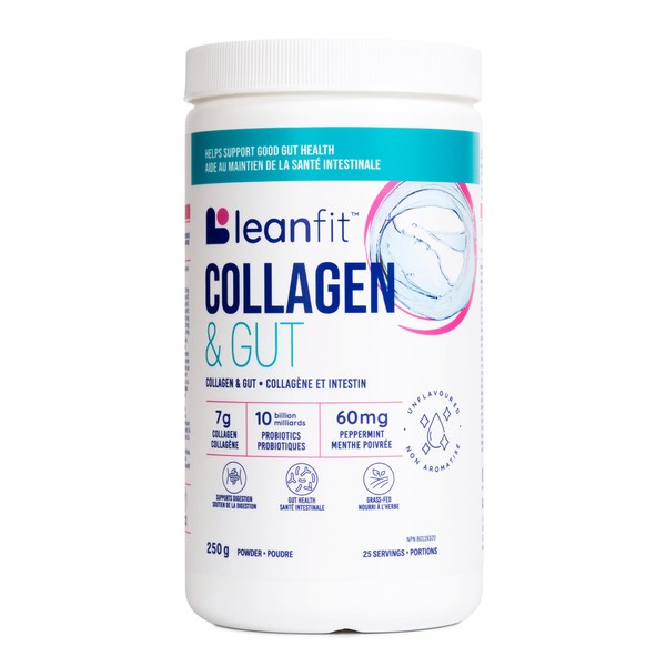 LEANFIT COLLAGEN & GUT™ Unflavoured - 7g Collagen + 10