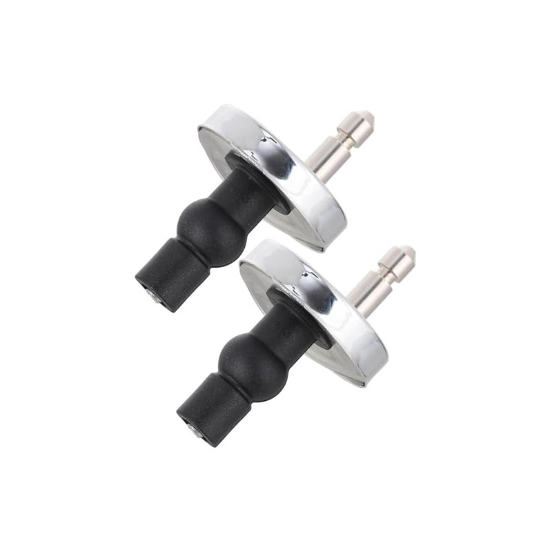 Upgraded 2 Full set Toilet Seat Hinge Fixings Top Fix