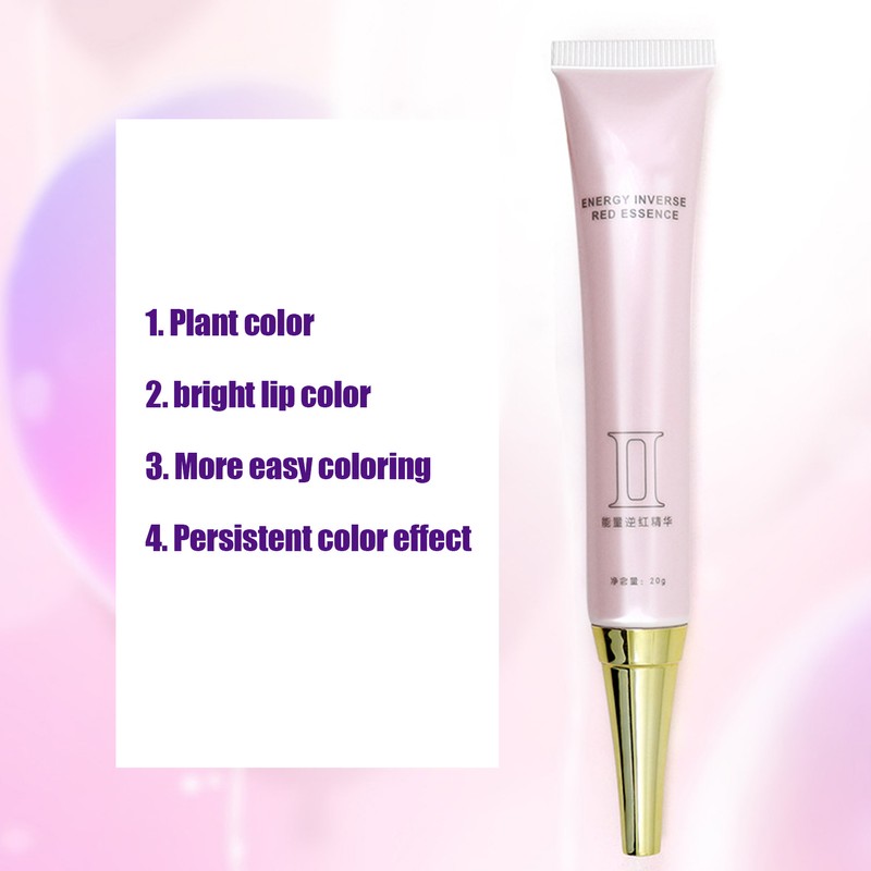 4pcs Microblading Red Lip Serum Moisturizing Lip Tattoo Color Fixing